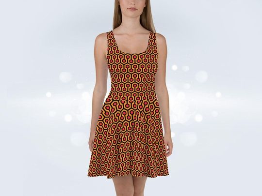 Discover Scary Hotel Skater Dress – Adult Halloween Costume, Horror, Goth, Punk, Cosplay