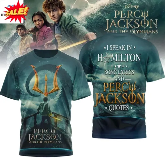 Discover Percy Jacksonn And The Olympians Hamilton 3D Shirt