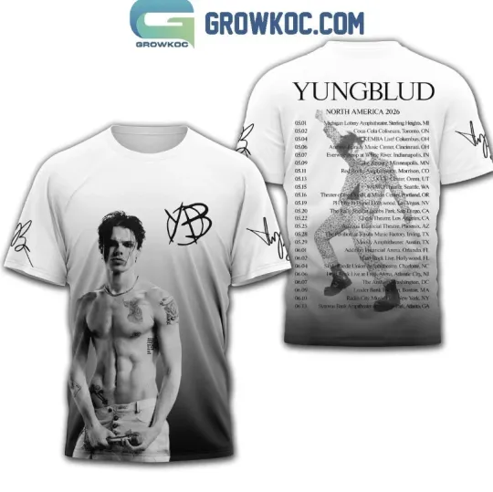 Yungblud North America 2026 Tour 3D Printed Shirt