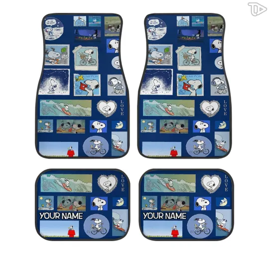 Discover Vintage Patchwork Dog Car Floor Mats