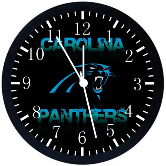 Discover Panthers Wall Clock