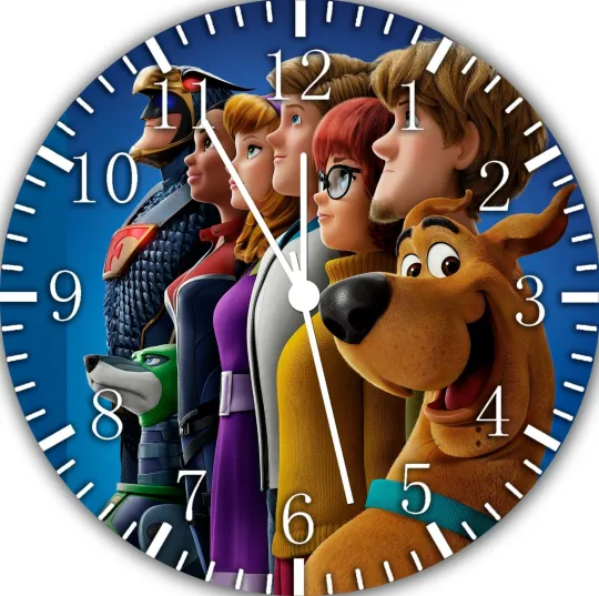 SCOOB Scooby Doo Frameless Borderless Wall Clock Nice For Gifts or Decor