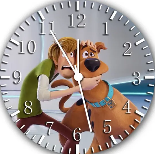 Discover SCOOB Scooby Doo Frameless Borderless Wall Clock Nice For Gifts or Decor