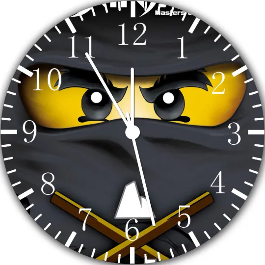 Discover Lego Ninja Ninjago Frameless Borderless Wall Clock Nice For Gifts or Decor
