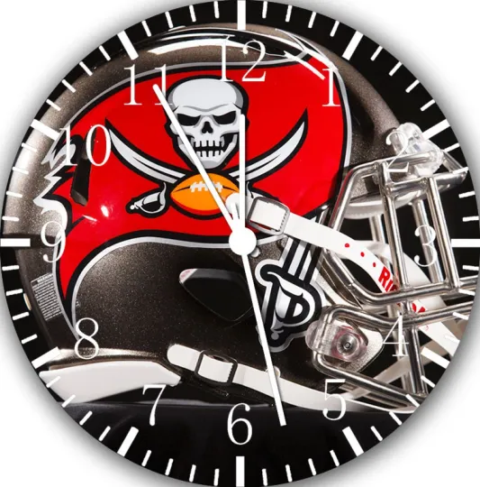 Tampa Bay Buccaneers Frameless Borderless Wall Clock Nice For Gifts Decor