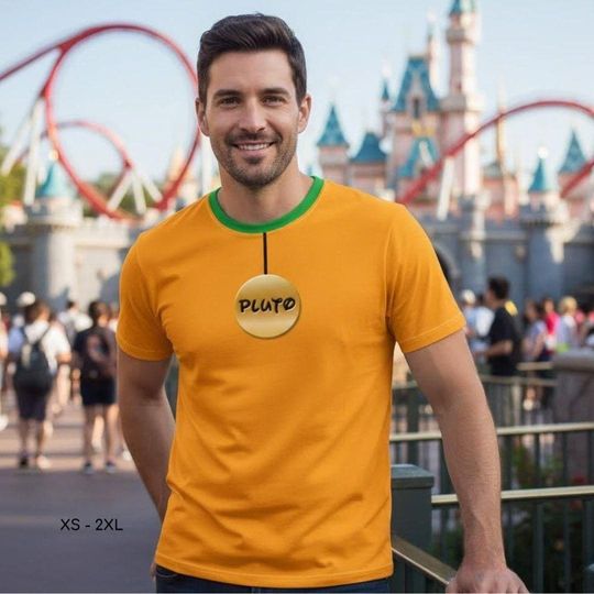 Discover Pluto Dog Character 3D T-Shirt for Men Halloween Cosplay