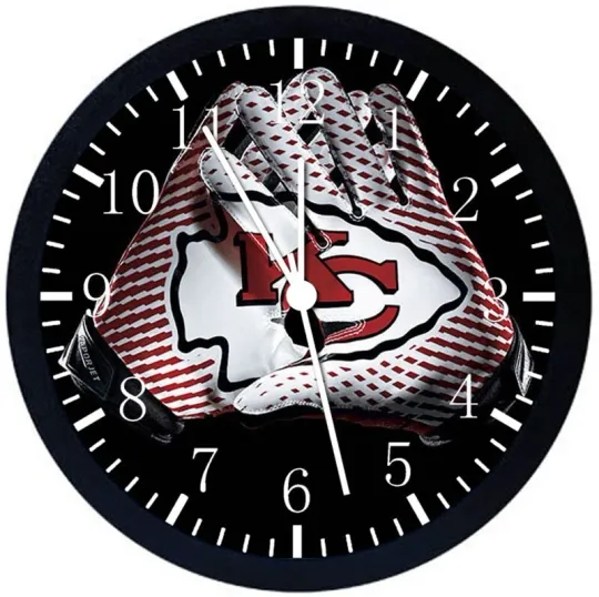 Kansas City Chiefs Wall Clock