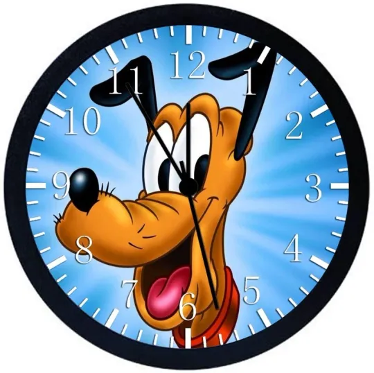 Discover Pluto Wall Clock