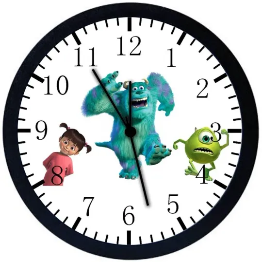 Discover Monsters, Inc. Wall Clock