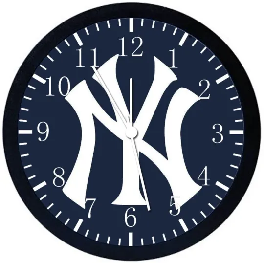Discover Yankees Wall Clock