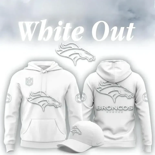 Broncos White Out 2025 Edition Hoodie