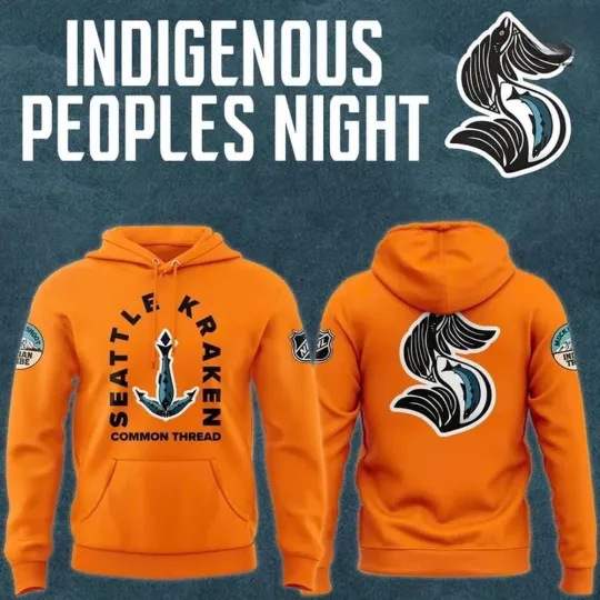 Discover Kraken Indigenous Peoples Night 2025-26 Hoodie