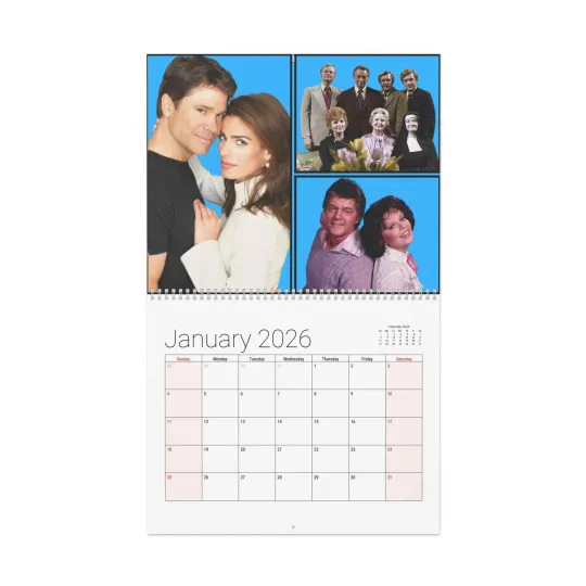 Discover Days of our Lives 2026 Wall Calendar - Home Decor, Classic TV Fan Gifts, Monthly