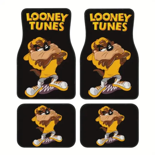 Warner Bros. Looney Tunes Tasmanian Devil Car Floor Mats