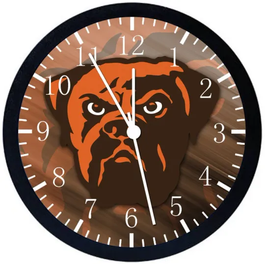 Discover Browns Wall Clock