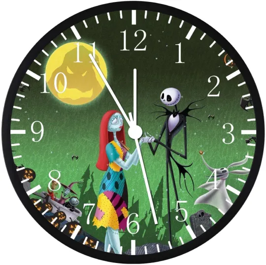 Discover Nightmare Before Christmas Wall Clock