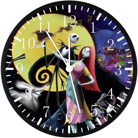 Discover Nightmare Before Christmas Wall Clock