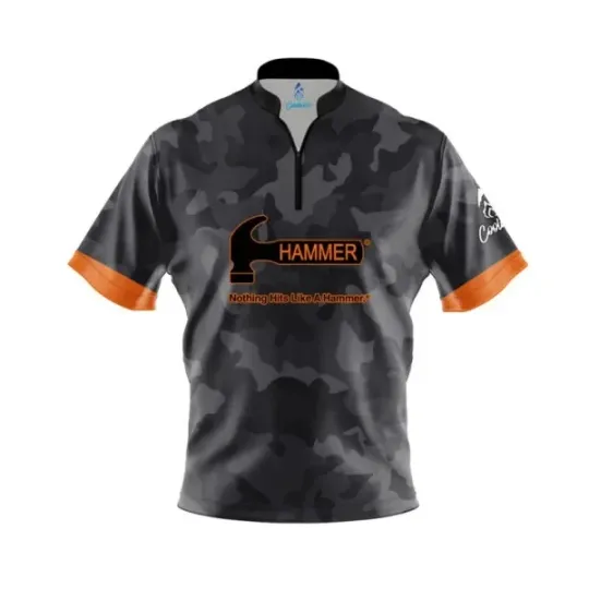 Discover *Best Gift* Custom Hammer Grey Camo Bowling Jersey