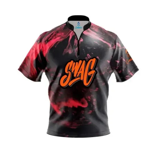 Discover Personalized Name SWAG Craze Solid Bowling Jersey Shirts