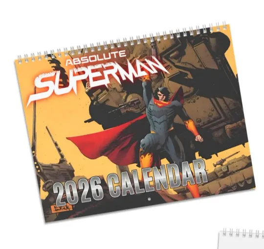 Discover Absolute Superman Calendar (2026) - DC Comics All-In - Jason Aaron Series