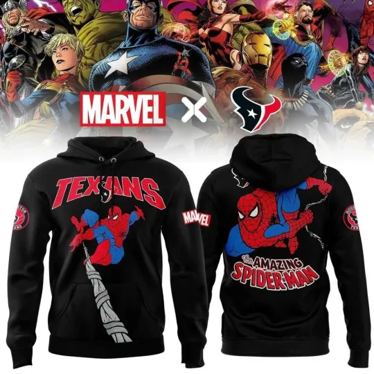 Texans x Marvel’s SpiderMan Hoodie
