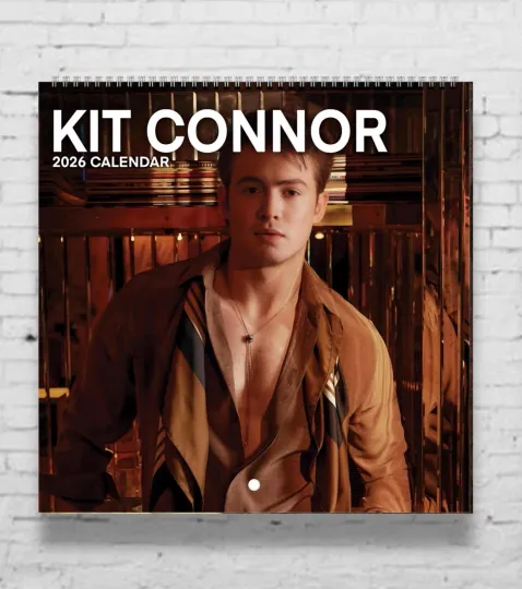 2026 Kit Connor Calendar, Heartstopper Inspired Celebrity Fan Gift