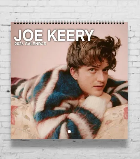 2026 Joe Keery Calendar, Djo Music Poster Style & Stranger Things Gift
