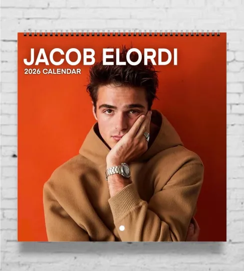 2026 Jacob Elordi Calendar, Frankensteinn & Hollywood Heartthrob Gift