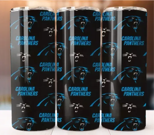 Discover Tumbler Stainless Steel Football Carolina Team