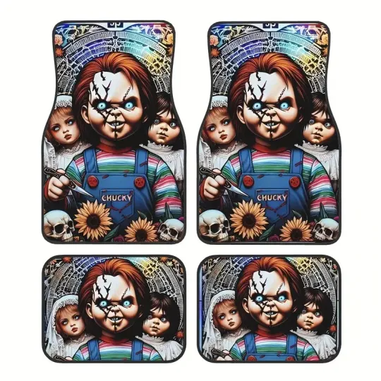 Discover Halloween Horror Movie Ghost Pattern