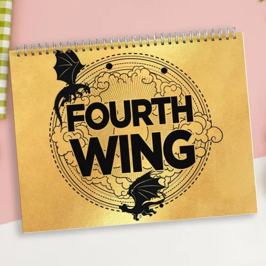 2026 Basgiath War College Calendar, Fourth Wing Inspired Romantasy Art