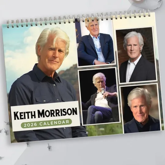 Discover 2026 Keith Morrison Calendar, Funny True Crime Quotes & Aesthetic Decor