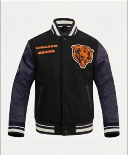 Discover Chicago Football Varsity Jacket