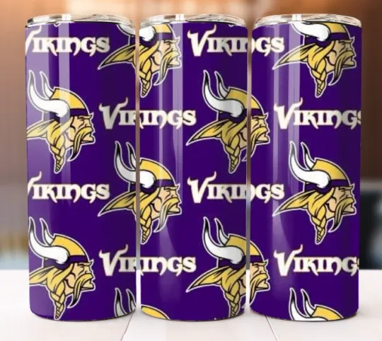 Minnesota Vikings football Football Tumbler