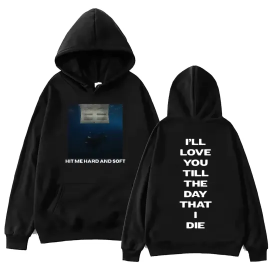 Discover 2025 Billie Hit Me Hard and Soft 2025 Tour Hoodie Harajuku Casual Hip Hop Streetwear Kawaii Women Sweatshirts Women Pullovers