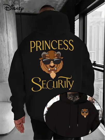 Discover Disney Simba Beauty and the Beast Hoodie Autumn Winter Casual Unisex Pullover Sweatshirt Tracksuit Clothing Hoody Oversized
