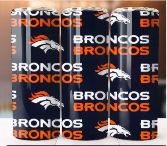 Discover Broncos Football Sport Team Tumbler