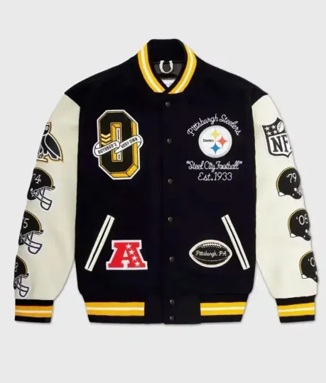 Pittsburgh Snoop Dogg Varsity Jacket, Not Leather, Not Satin