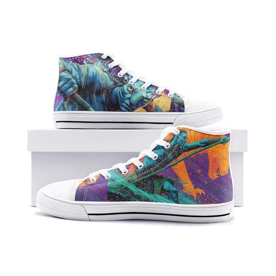 Discover Avatar (Unisex High Top Canvas Shoes)