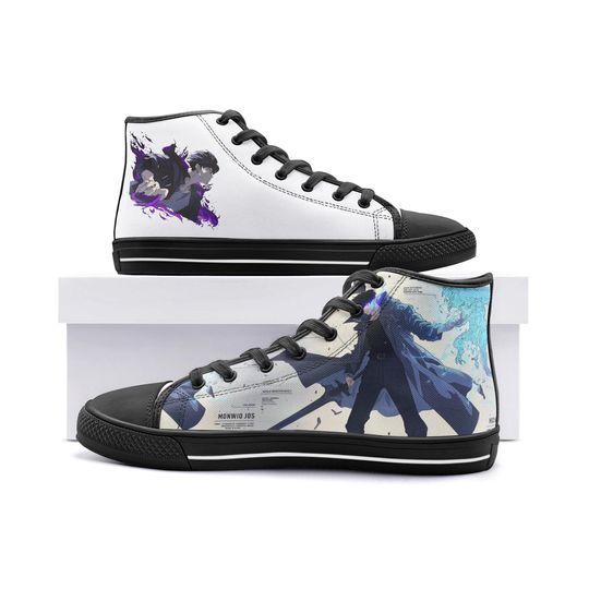 Discover Solo Leveling (Unisex High Top Canvas Shoes)
