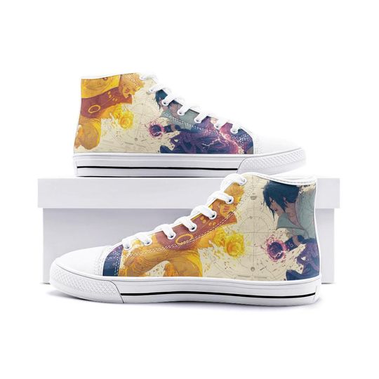 Discover Uzu.NarutoXSasuke Unisex High Top Canvas Shoes