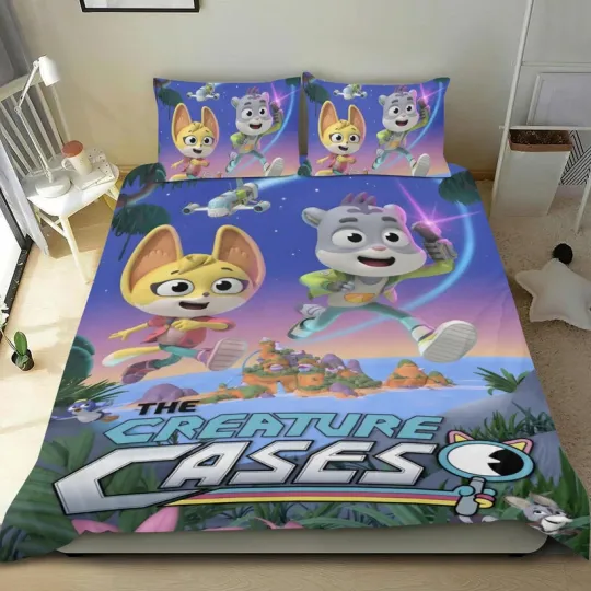 Discover Creature Cases 3-Piece Twin Bedding Set for Kids