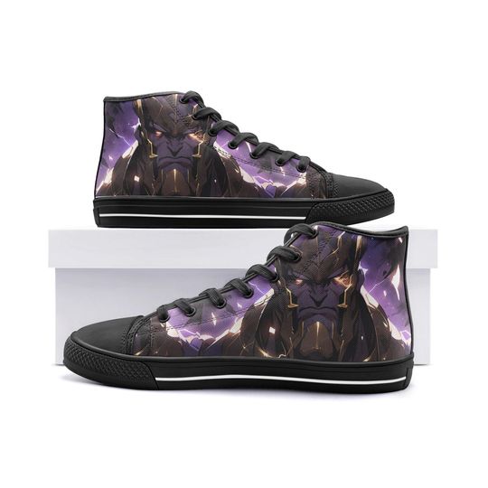 Discover Thanos Unisex High Top Canvas Shoes