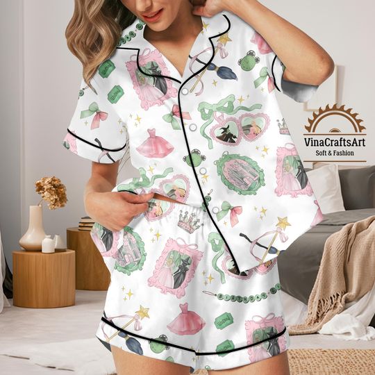 Discover Satin Princess Pajama Set: Fairy Tale Loungewear