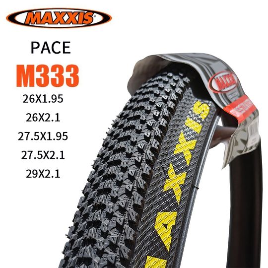 Discover Maxxis M333 PACE Mtb Bicycle Tire 26 * 1.95 26 * 2.1 27.5 X1.95 27.5x2.1 29 x 2.1 29er Mountain Bike Tire Steel Wire Bicycle 1PC