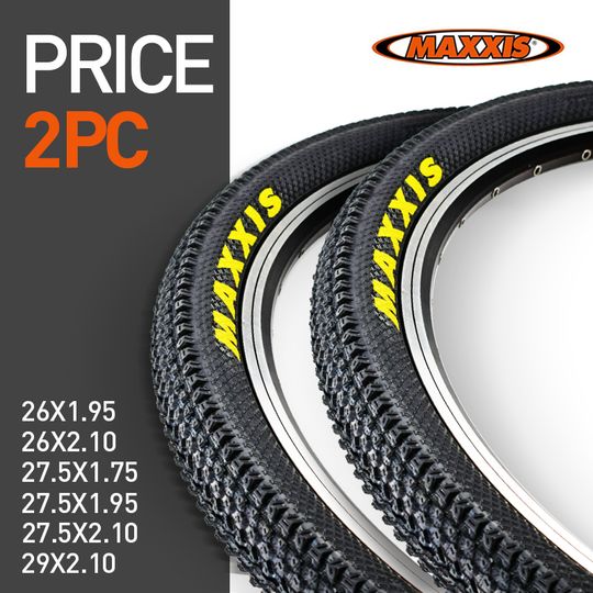 Discover 2pcs MAXXIS 26 Bicycle Tire 26*2.1 27.5*1.75 27.5*1.95 60TPI MTB Mountain Bike Tire 26*1.95 27.5*2.1 29*2.1 Pace Steel Wire Tyre