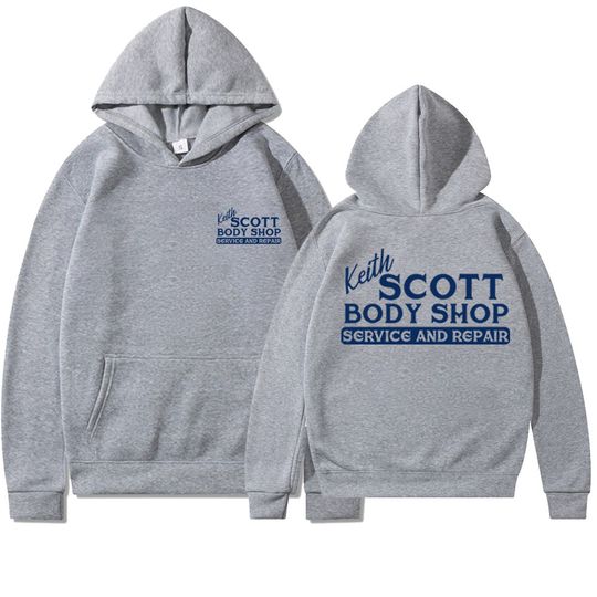 Discover Keith Scott Body Shop Tv Show Pullover One Tree Hill Hoodie Ravens Basketball Sweatshirt 2 Side Print Lucas Nathan Scott Hoodies