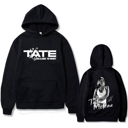 Discover Tate Mcrae So Close To What Miss Possessive Hoodie Men Women Fashion Vintage Pullover Male Casual Oversized Hooded Sweatshirt