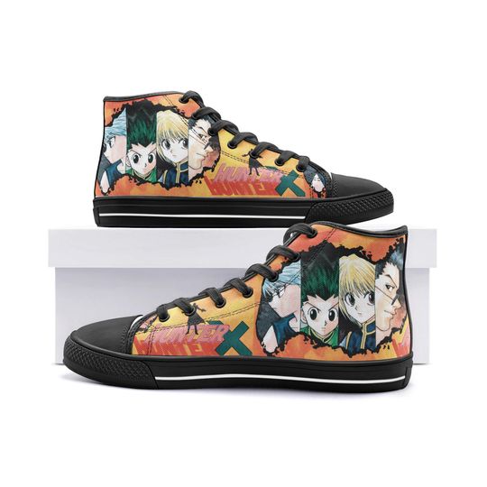 Gon-Killua-Kurapika Unisex High Top Canvas Shoes