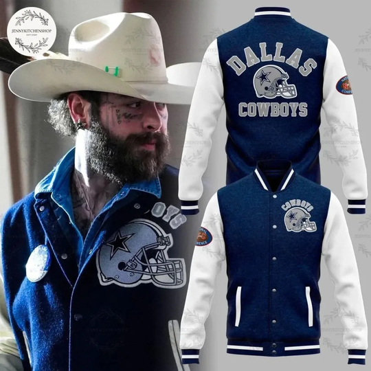 Discover 2025 Dallas city Cowboy x Post Malone Jacket